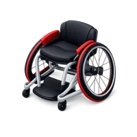 Sports Wheelchair 3D icon