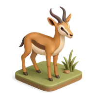 Springbok 3D icon