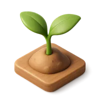 Sprout 3D icon