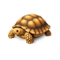 Spurred Tortoise 3D icon