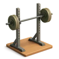 Squat Rack 3D icon