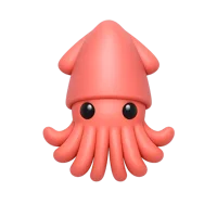 Squid 3D icon