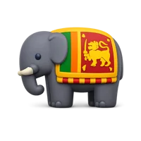 Sri Lanka 3D icon