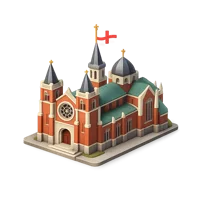 St Georges Cathedral 3D icon