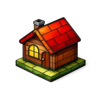 Stained Glass 3D icon