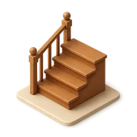 Stair 3D icon
