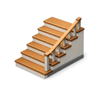 Staircase 3D icon