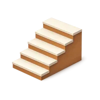 Stairs 3D icon