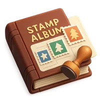 Stamp Album 3D icon