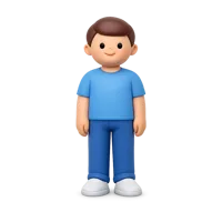 Standing Man 3D icon