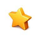 Amber Star 3D icon