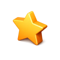 Amber Star 3D icon