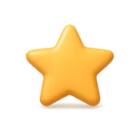 Star 3D icon