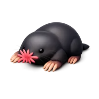 Star-Nosed Mole 3D icon