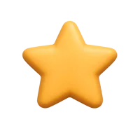Star Symbol 3D icon