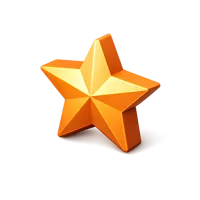 Star Tile 3D icon