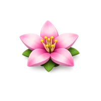Starfruit Flower 3D icon