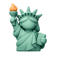 Statue Of Liberty 3D icon