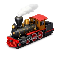 Steam Engine 3D icon