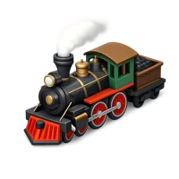 Steam Train 3D icon
