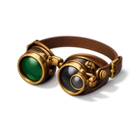 Steampunk Goggles 3D icon