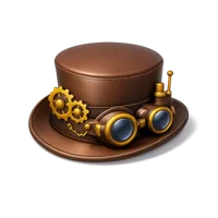 Steampunk Hat 3D icon