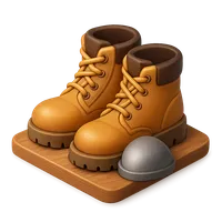 Steel-Toe Boots 3D icon