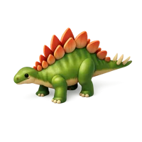 Stegosaurus 3D icon