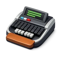 Stenographer Keyboard 3D icon