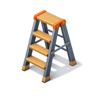 Step Ladder 3D icon