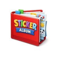 Sticker Album 3D icon