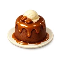 Sticky Toffee Pudding 3D icon