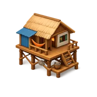 Stilt House 3D icon