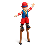 Stilt Walker 3D icon