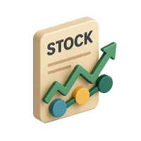 Stock Ticker 3D icon