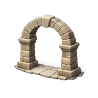 Stone Archway 3D icon