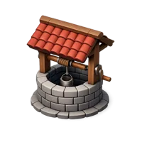 Stone Well 3D icon