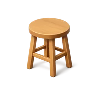 Amber Stool 3D icon
