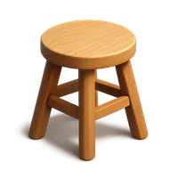 Stool 3D icon