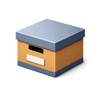 Storage Box 3D icon