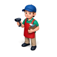 Store Clerk 3D icon
