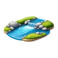 Blue Stream 3D icon
