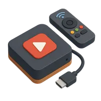 Streaming Media Player 3D icon