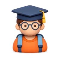 Student 3D icon