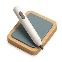 Stylus Pen 3D icon