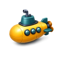 Submarine 3D icon