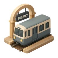 Subway Station 3D icon