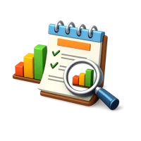 Summary 3D icon