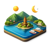 Sun Moon Lake 3D icon