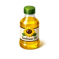 Amber Sunflower Oil 3D icon